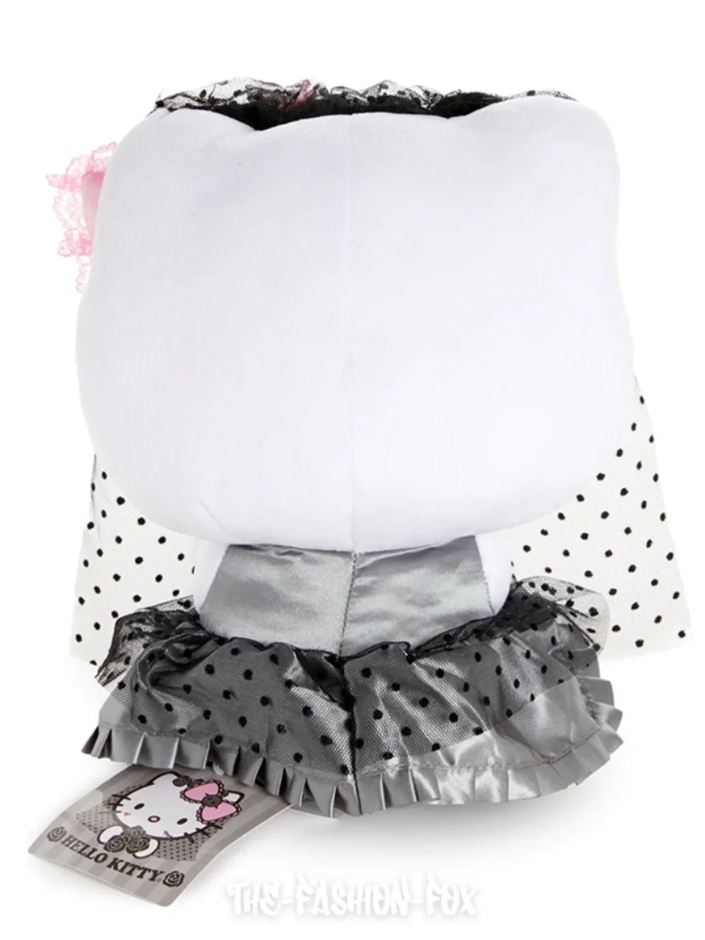 Sanrio Hello Kitty Halloween Black Pink Gothic Rose Ball Masquerade Plush Doll